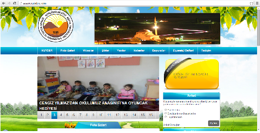 WEB SİTEMİZ  YENİ TASARIMIYLA YAYINA DEVAM EDİYOR