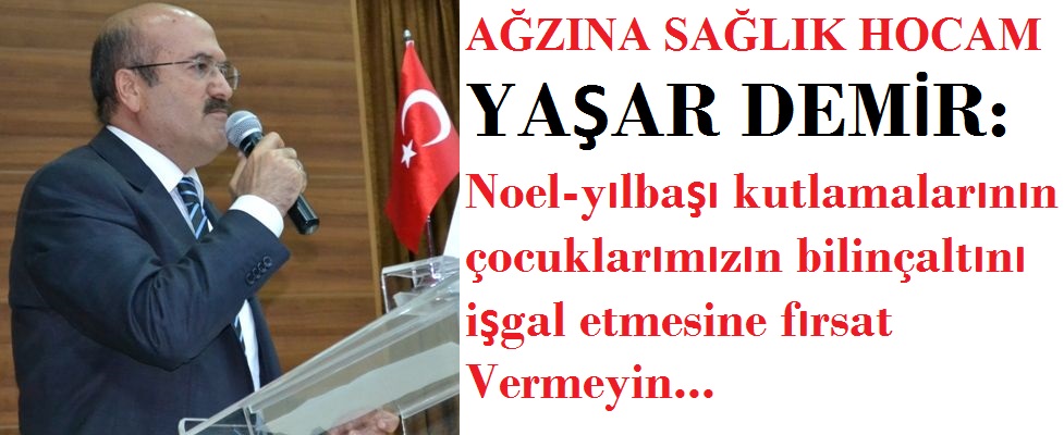 AĞZINA SAĞLIK YAŞAR HOCAM