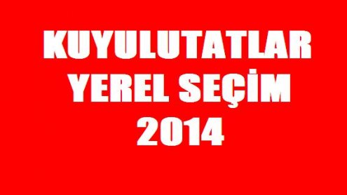 KÖYÜMÜZ'DE 2014 SEÇİM SONUÇLARI