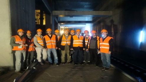 Başkanımız Marmaray Teknik Gezisine Katıldı