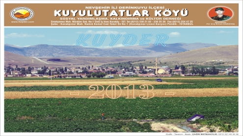 KÖYÜMÜZ'ÜN 2013 TAKVİM'İ ÇIKMIŞTIR