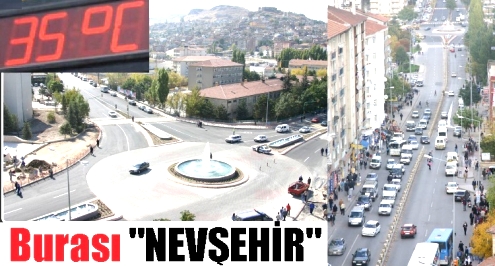 NEVŞEHİR CAYIR CAYIR YANIYOR!