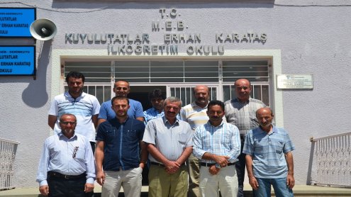 KUYULUTATLAR İMAM HATİP ORATAOKULU İÇİN ÇALIŞMALAR BAŞLADI